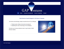 Tablet Screenshot of gapventures.com